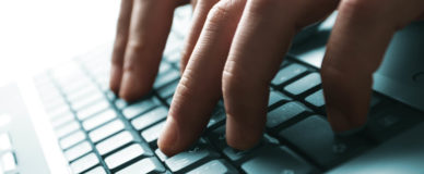 Печать на клавиатуре