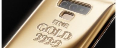 В России создали золотой Samsung Galaxy Note9