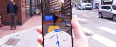 google maps ar