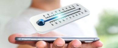 Смартфон в мороз